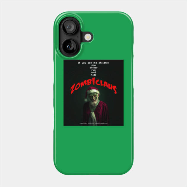 Zombiclaus Phone Case by Margin's Store
