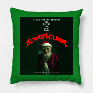 Zombiclaus Pillow