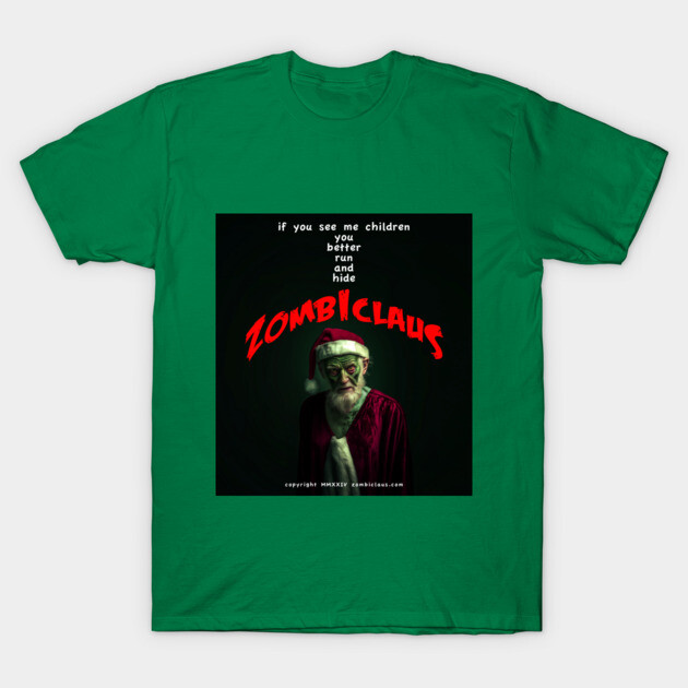Zombiclaus T-Shirt by Margin's Store
