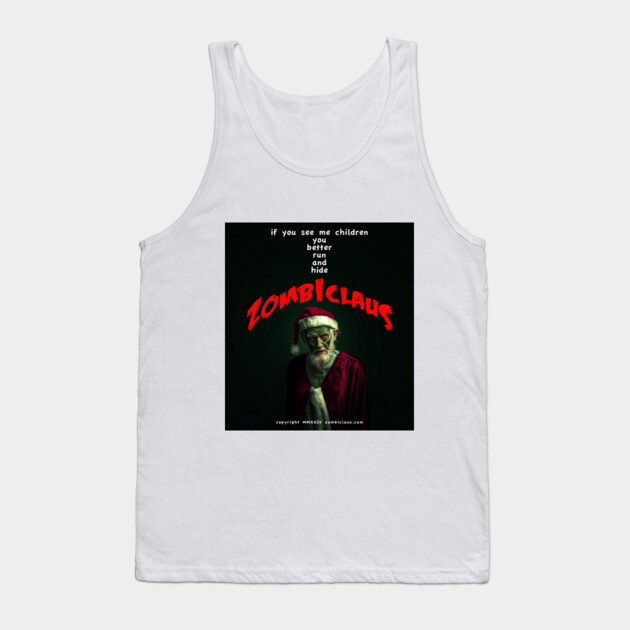Zombiclaus Tank Top by Margin's Store
