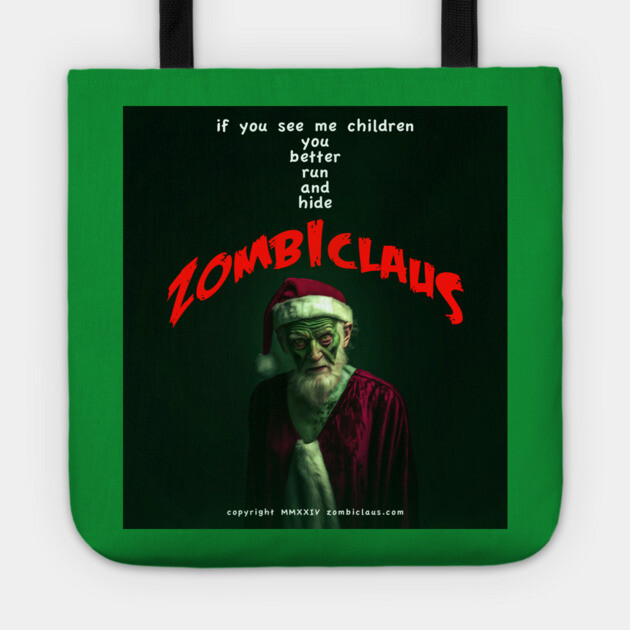 Zombiclaus Tote by Margin's Store