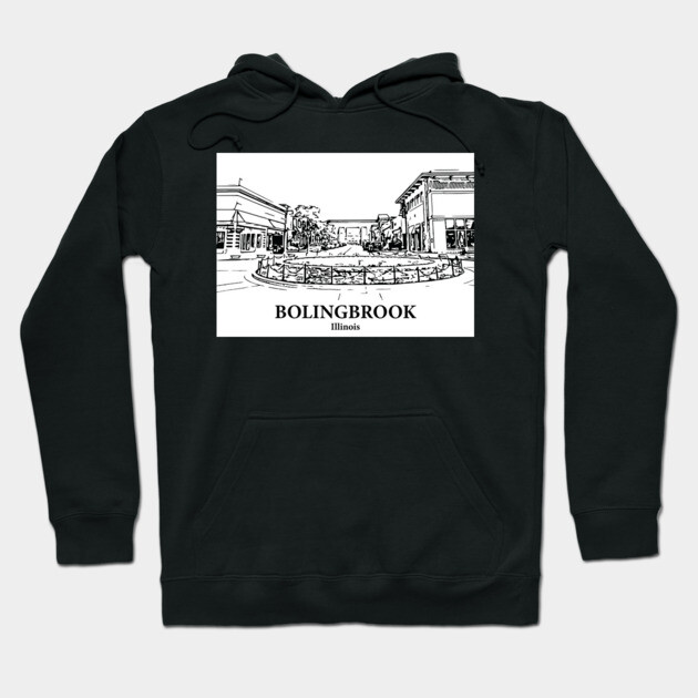 Bolingbrook - Illinois Hoodie by Lakeric