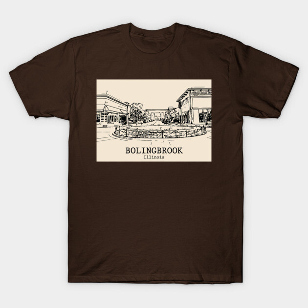 Bolingbrook - Illinois T-Shirt by Lakeric