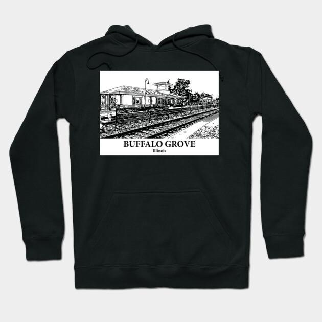 Buffalo Grove - Illinois Hoodie by Lakeric