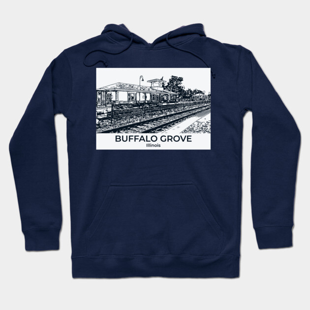 Buffalo Grove - Illinois Hoodie by Lakeric