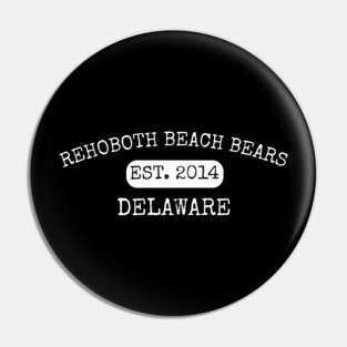 Rehoboth Beach Bears Est. 2014 Pin