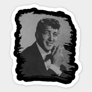 Dean martin // Retro poster Sticker