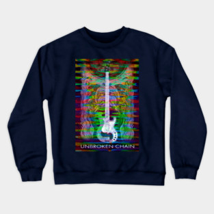 Tie Dye Bass Unbroken Chain Crewneck Sweatshirt