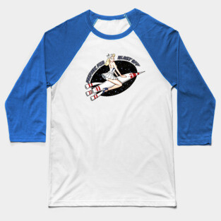 Space Mountain Pin-up Baseball T-Shirt