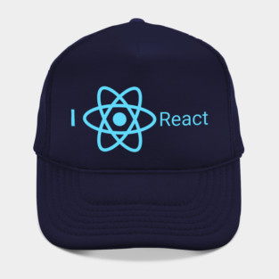 I love React – Dev Love Statement Hat