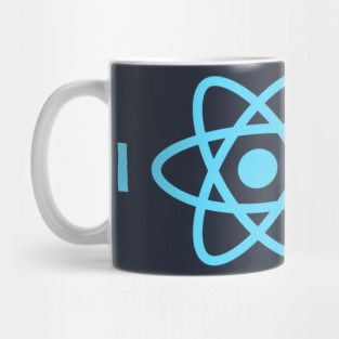 I love React – Dev Love Statement Mug