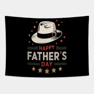Happy Father's Day Tapestry