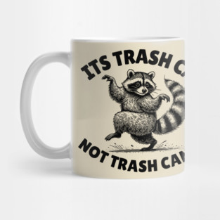 Raccoon Trash Can Mug