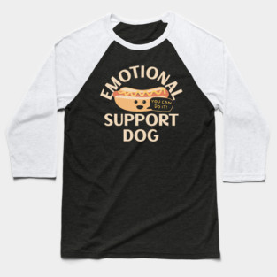 Emotional Support Dog Baseball T-Shirt