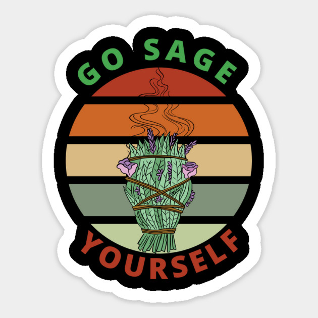 Go Sage Yourself Magnet by Yogi Bryan