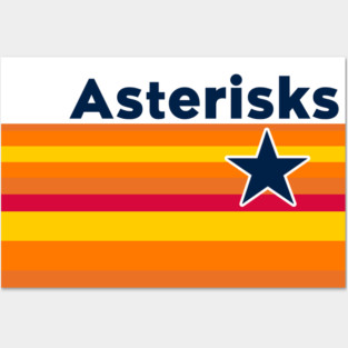 Houston Asterisks Posters and Art