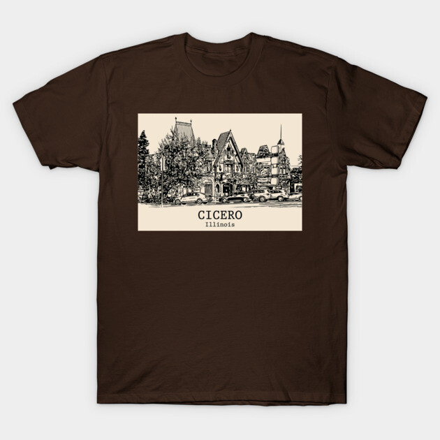 Cicero - Illinois T-Shirt by Lakeric