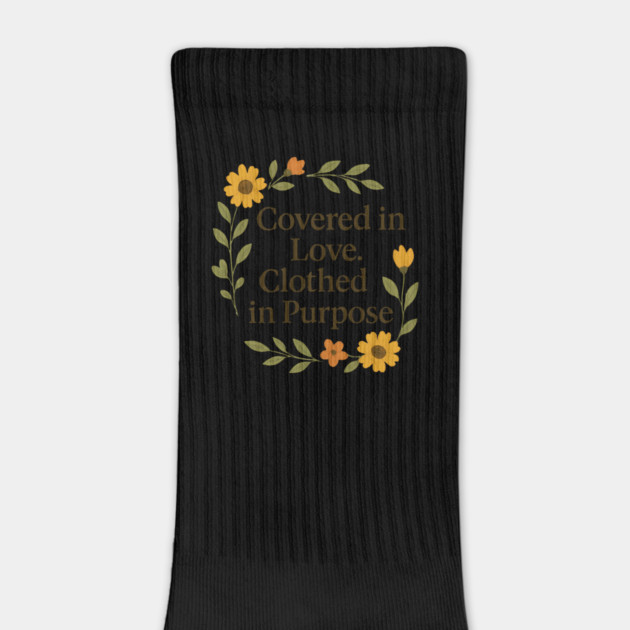 Covered In Love. Clothed In Purpose Christian Gift by Joyce A's Store