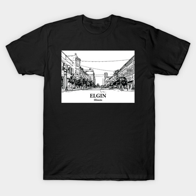 Elgin - Illinois T-Shirt by Lakeric