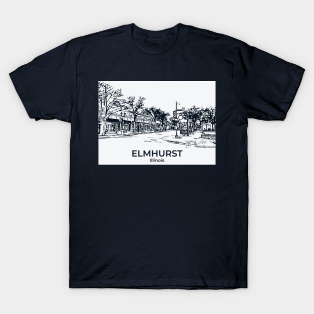 Elmhurst - Illinois T-Shirt by Lakeric