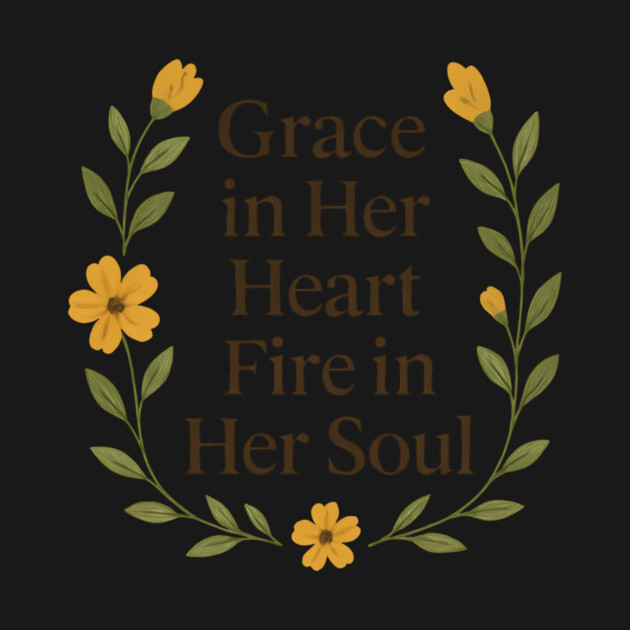 Grace In Her Heart Fire In Her Soul by Joyce A's Store