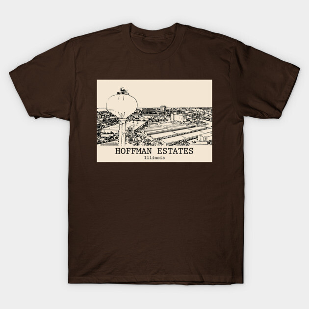 Hoffman Estates - Illinois T-Shirt by Lakeric