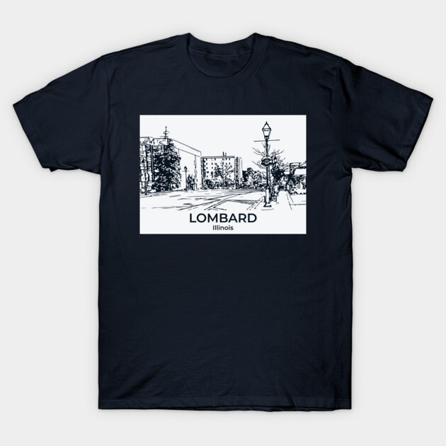 Lombard - Illinois T-Shirt by Lakeric