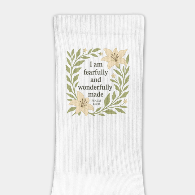 I am Fearfully and Wonderfully Made - Psalm 139:14 by Joyce A's Store