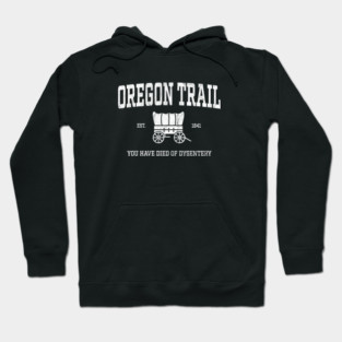 Oregon Trail You Have Died of Dysentery Hoodie
