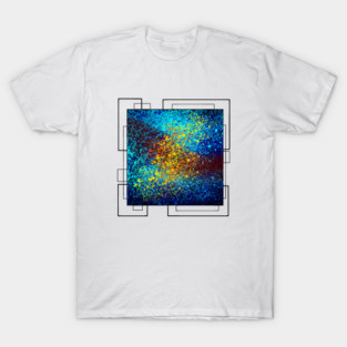 Abstract Painting Design T-Shirt