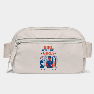 Girls Will Be Girls – Stars Stripes and Equal Rights 4th of July Bag