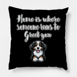 Bernedoodle Dog Pillow