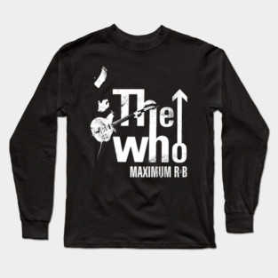 The Who Maximum Rb Tour Long Sleeve T-Shirt