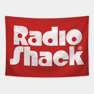Vintage Radio Shack White Tapestry