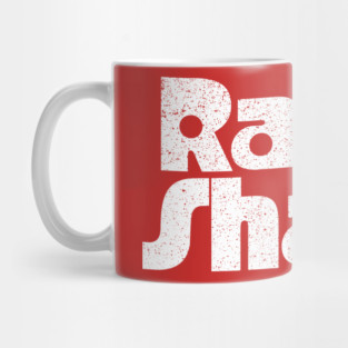 Vintage Radio Shack White Mug