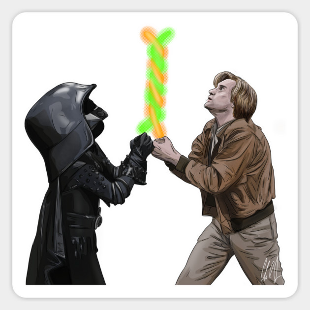 Spaceballs: Twisted Schwartz Magnet by 51Deesigns