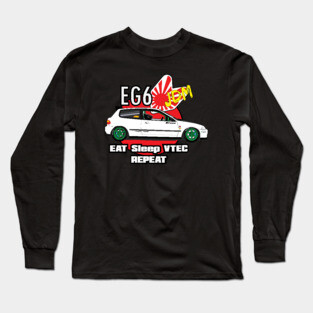 Honda Civic EG6 JDM Racing Long Sleeve T-Shirt