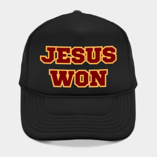 JESUS WON Washington Commanders Hat