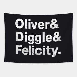 Team Arrow List Tapestry
