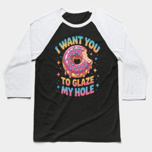 Offensive Embarrassing Inappropriate Adult Humor Baseball T-Shirt