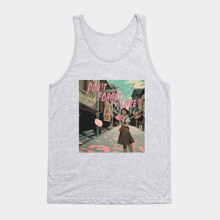 Don't Forget to Love Movie Key Art Tank Top