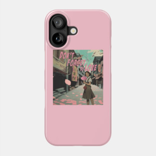Don't Forget to Love Movie Key Art Phone Case