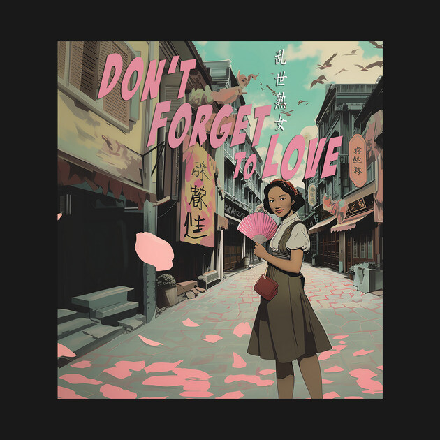 Don't Forget to Love Movie Key Art by Margin's Store