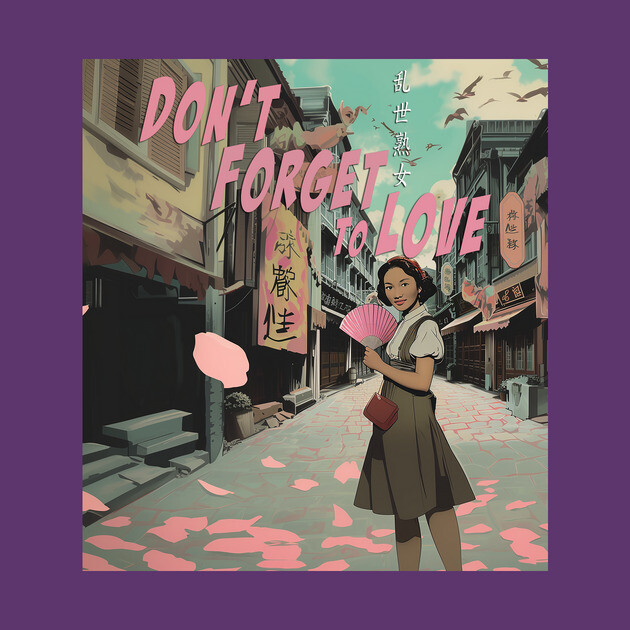 Don't Forget to Love Movie Key Art by Margin's Store