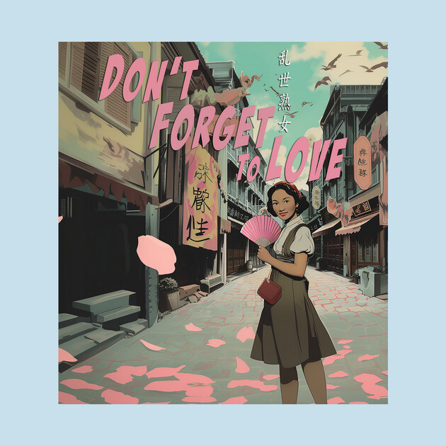 Don't Forget to Love Movie Key Art by Margin's Store