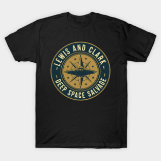 Lewes and Clarke Deep Sea Salvage (Event Horizon) T-Shirt