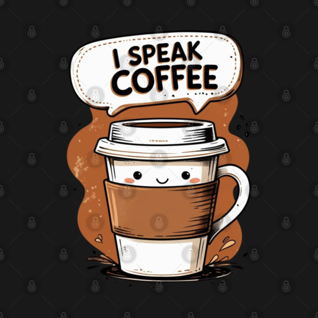 I Speak Fluent Coffee by SR8891