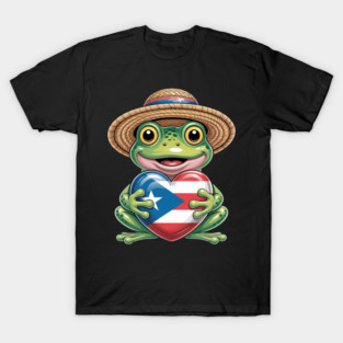 Coqui Frog Puerto Rico T-Shirt