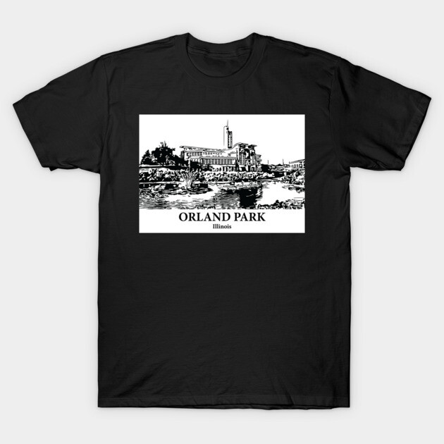 Orland Park - Illinois T-Shirt by Lakeric