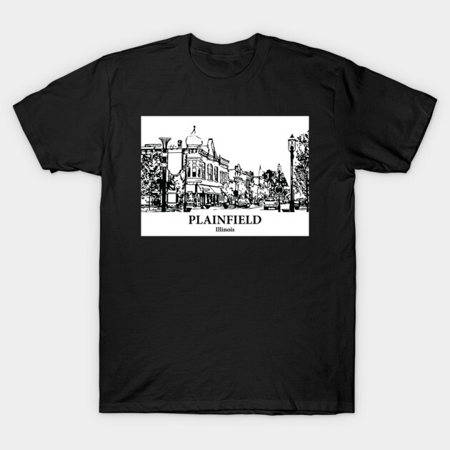 Plainfield - Illinois T-Shirt by Lakeric
